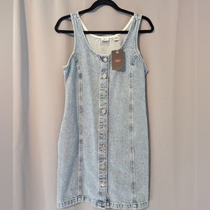 Levi's Tulip Denim Mini Dress Size Small